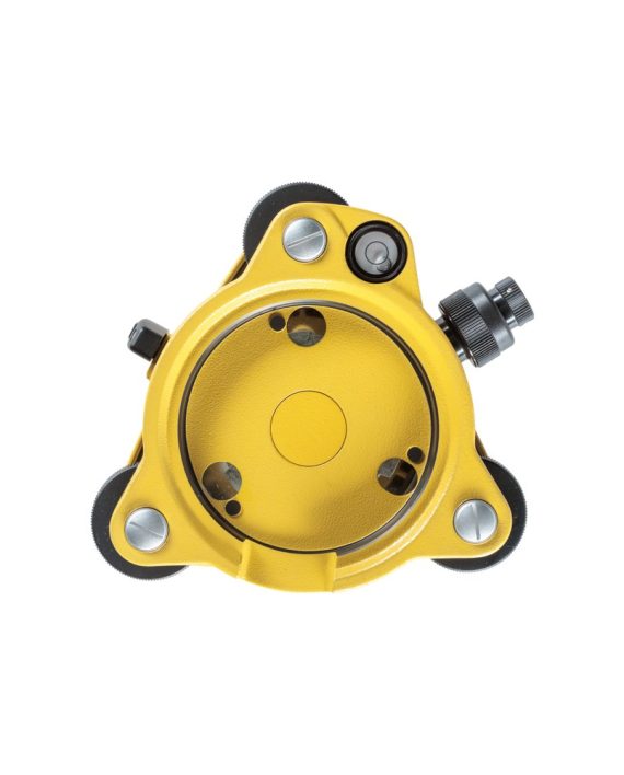 Base Nivelante Com Prumo Ótico Aj10 (Amarela)