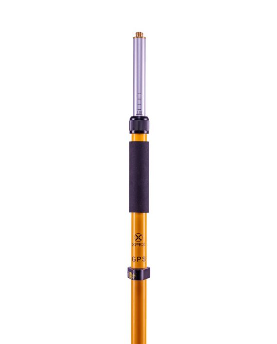 Bastão de Alumínio 2,60 Metros GLS-13 Graduação para Receptor GNSS
