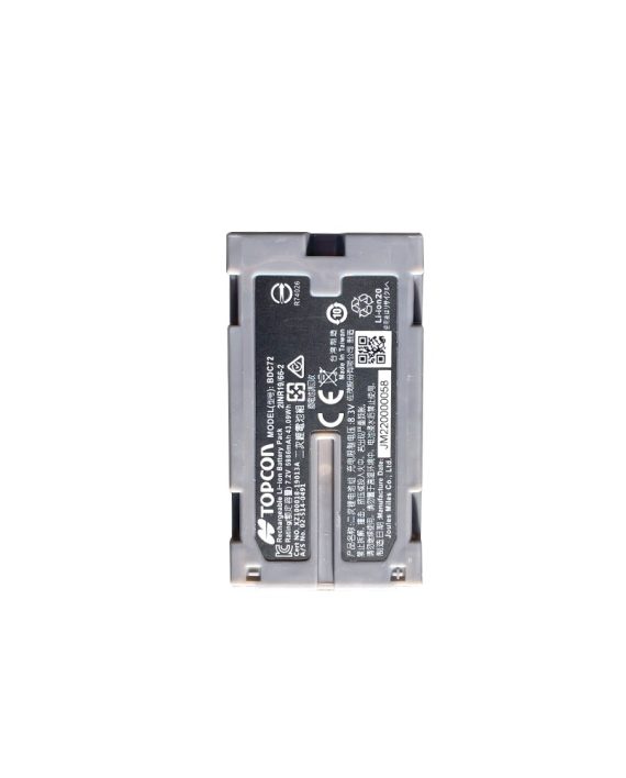 Bateria BDC72 Cinza – Para Estação Total Topcon Séries GM/GT/OS/ES/DS