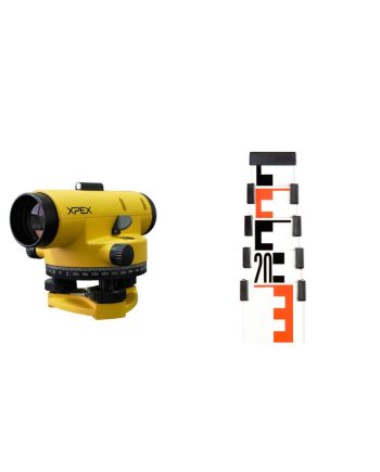 Kit Nível Óptico At-32 + Mira de 5 Metros Xpex