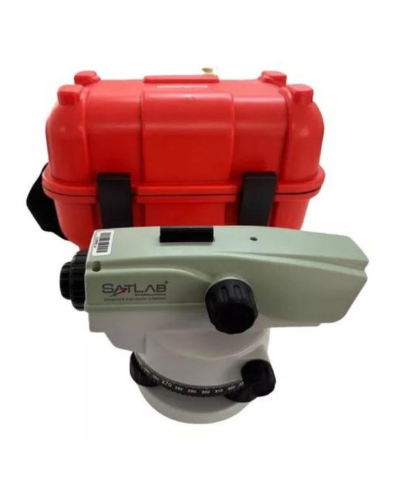 Kit Nível Óptico Satlab Sal 32 + Mira de 4 Metros Xpex