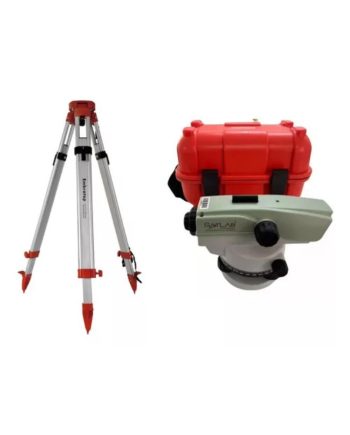 Kit Nível Óptico Satlab Sal 32 + Tripé De Alumínio
