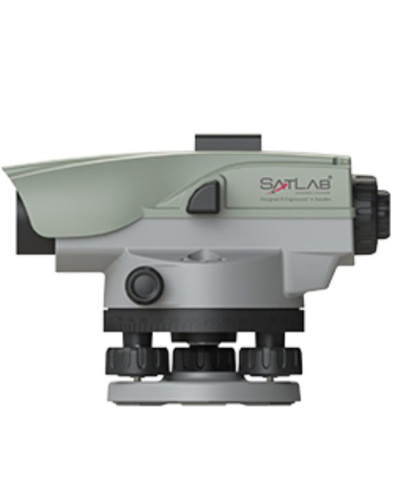Kit Nível Óptico Satlab Sal 32 + Tripé De Alumínio
