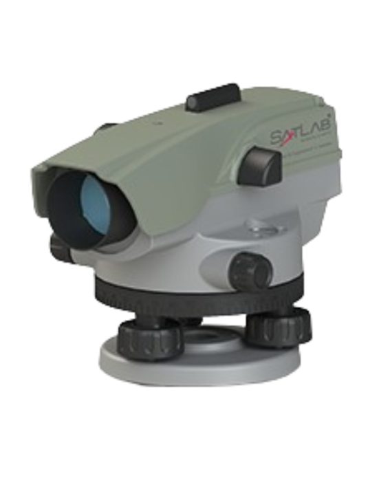 Kit Nível Óptico Satlab Sal 32 + Tripé de Alumínio + Mira de 4 Metros Xpex