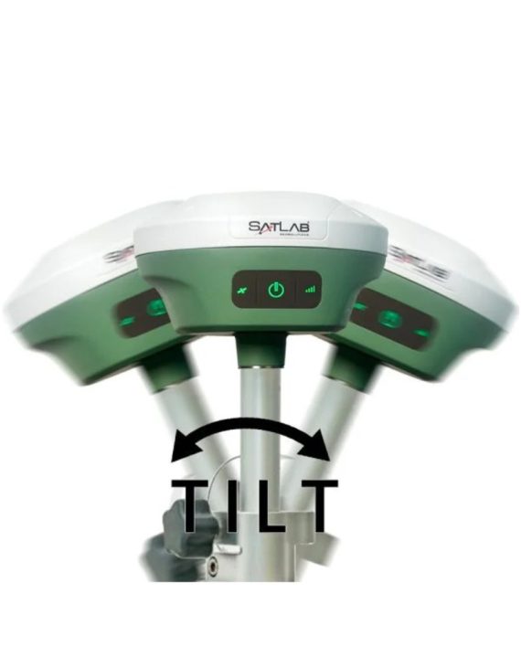 Kit Receptor GNSS RTK SatLab SL7 + FR20 + Rádio Externo HDL 460A