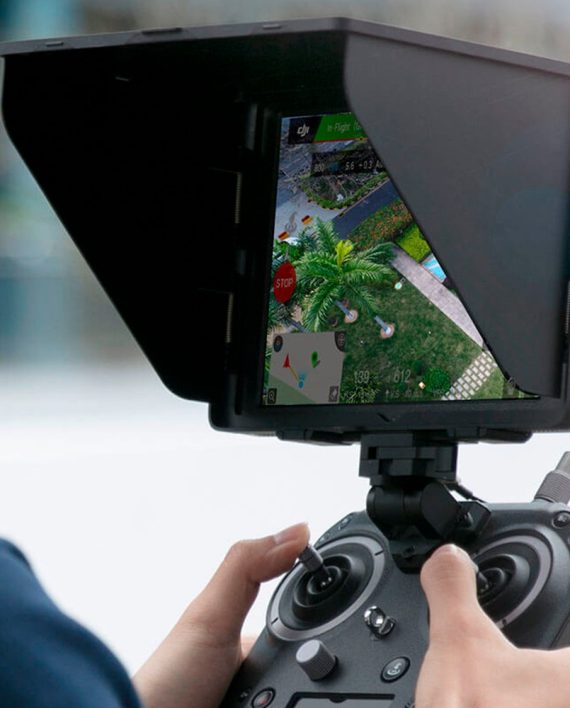 Protetor Dji Contra Luz Solar para Monitor Crystal